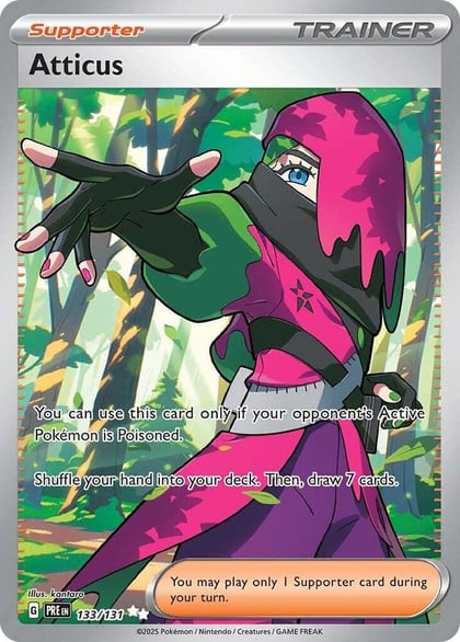 Atticus - 133/131, SV: Prismatic Evolutions 133/131