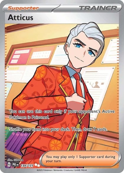Atticus - 134/131, SV: Prismatic Evolutions 134/131