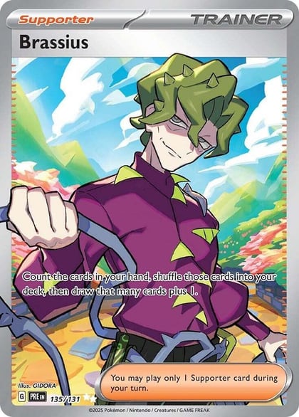 Brassius, SV: Prismatic Evolutions 135/131