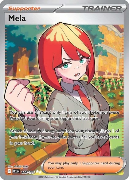 Mela, SV: Prismatic Evolutions 140/131