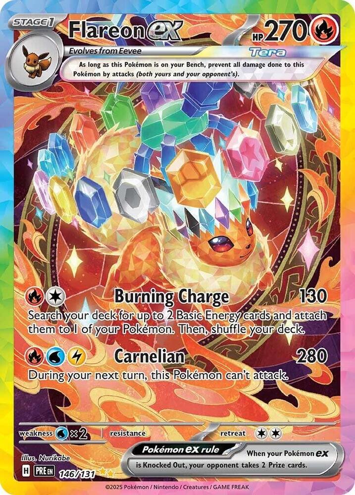 Flareon ex - 146/131, SV: Prismatic Evolutions 146/131