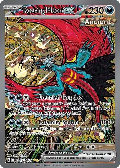 Roaring Moon ex, SV: Prismatic Evolutions 162/131