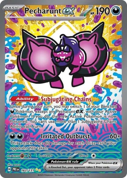 Pecharunt ex, SV: Prismatic Evolutions 163/131