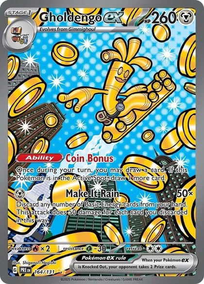 Gholdengo ex, SV: Prismatic Evolutions 164/131