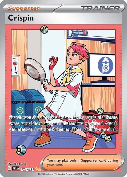 Crispin - 171/131, SV: Prismatic Evolutions 171/131