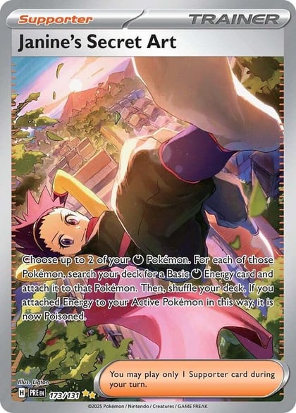 Janine's Secret Art - 173/131, SV: Prismatic Evolutions 173/131
