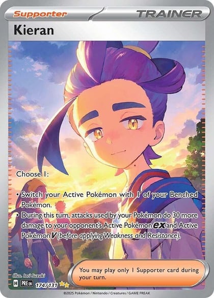 Kieran - 174/131, SV: Prismatic Evolutions 174/131