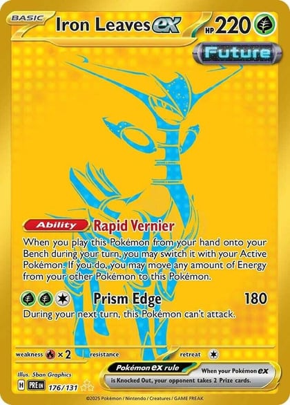 Iron Leaves ex, SV: Prismatic Evolutions 176/131