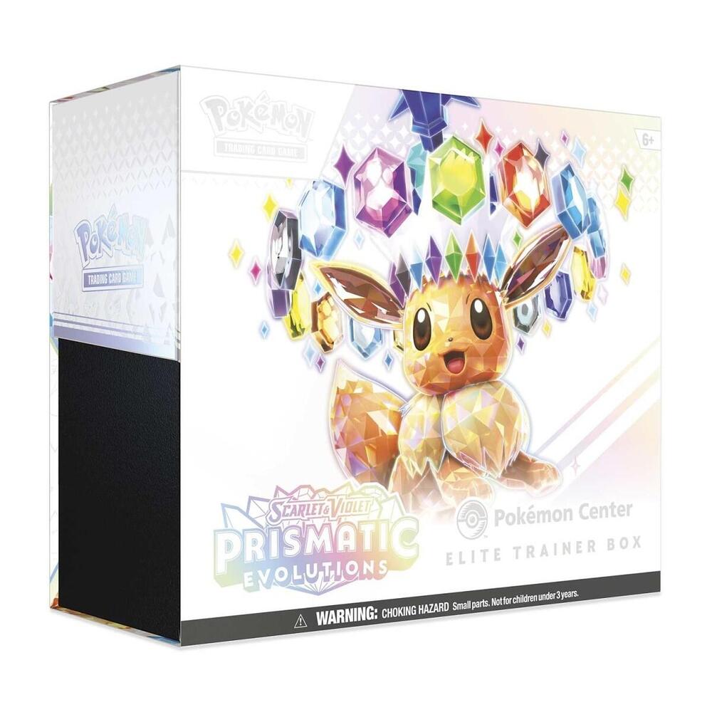 Prismatic Evolutions Pokemon Center Elite Trainer Box (Exclusive), SV: Prismatic Evolutions P593324