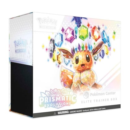 Prismatic Evolutions Pokemon Center Elite Trainer Box (Exclusive), SV: Prismatic Evolutions P593324
