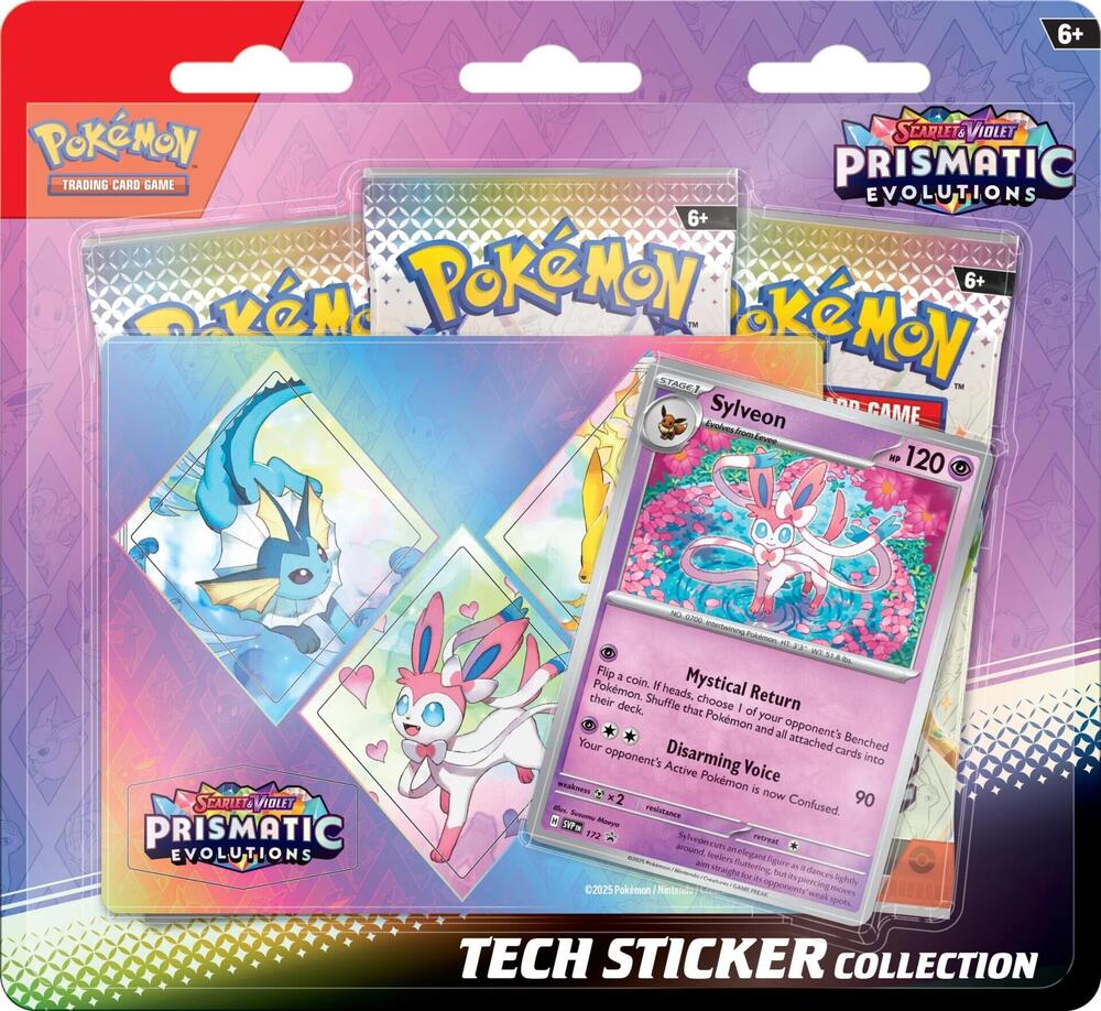 Prismatic Evolutions Tech Sticker Collection [Sylveon], SV: Prismatic Evolutions P593450