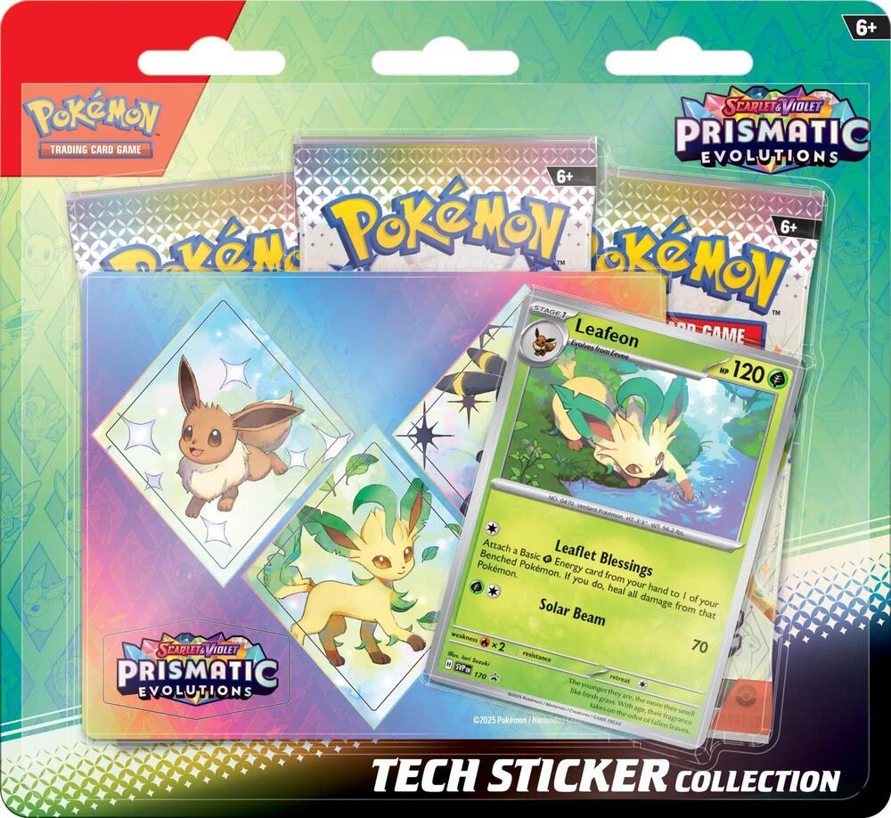Prismatic Evolutions Tech Sticker Collection [Leafeon], SV: Prismatic Evolutions P593453