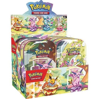 Prismatic Evolutions Mini Tin Display, SV: Prismatic Evolutions P593463