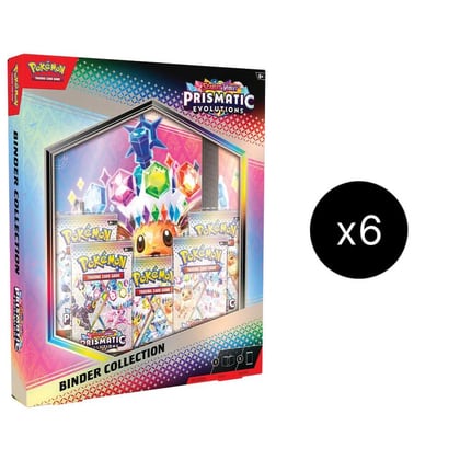Prismatic Evolutions Binder Collection Case, SV: Prismatic Evolutions P598488
