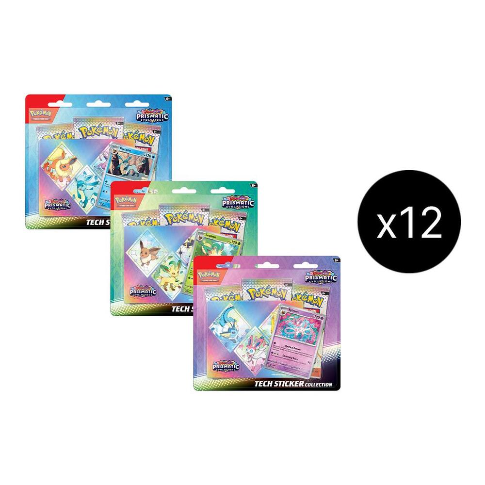 Prismatic Evolutions Tech Sticker Collection Case, SV: Prismatic Evolutions P598489
