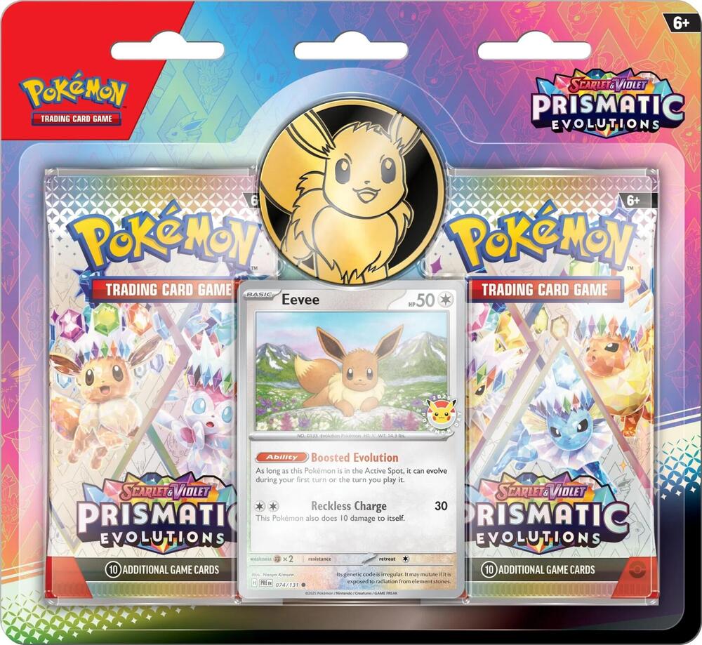 Prismatic Evolutions 2-Pack Blister [Eevee], SV: Prismatic Evolutions P609716