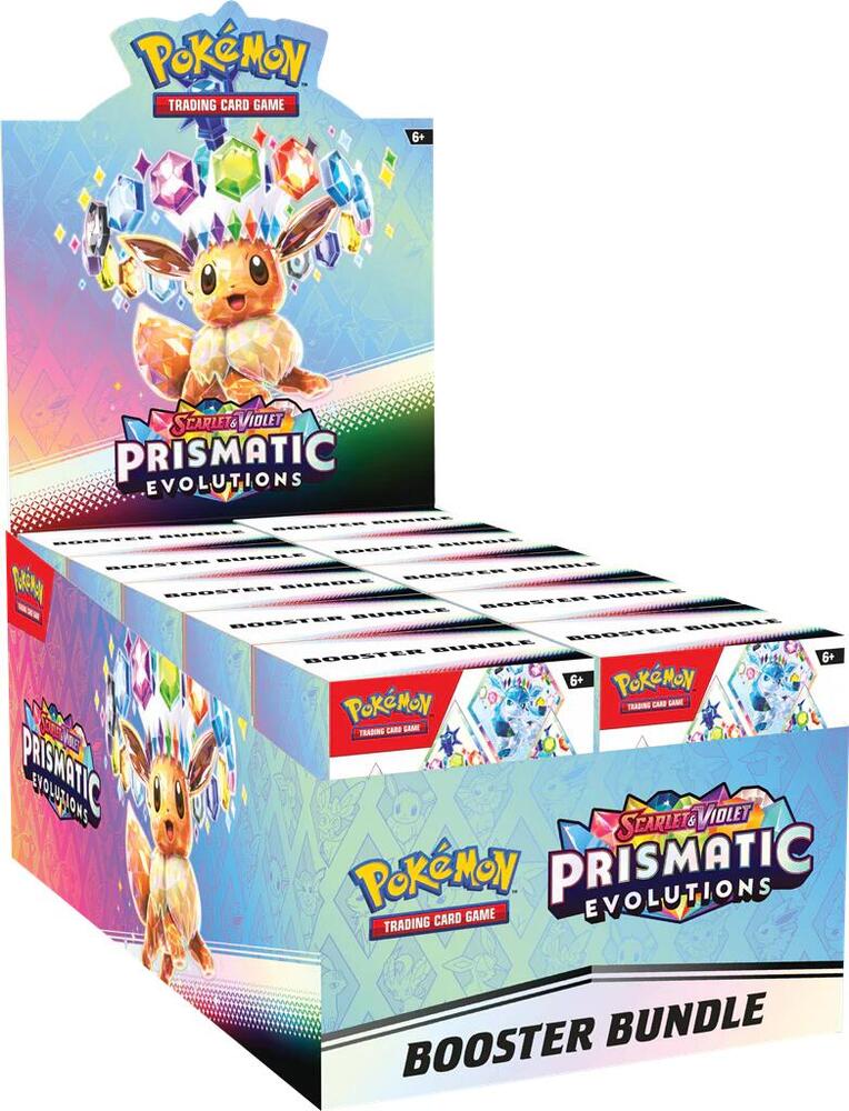 Prismatic Evolutions Booster Bundle Display, SV: Prismatic Evolutions P610317