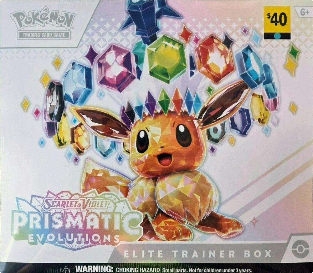 Prismatic Evolutions Elite Trainer Box (Dollar General Exclusive), SV: Prismatic Evolutions P670607