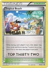 Tropical Beach - BW28 (Worlds 11) [Top 32], Black and White Promos BW28