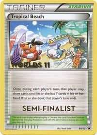 Tropical Beach - BW28 (Worlds 11) [Semi Finalist], Black and White Promos BW28