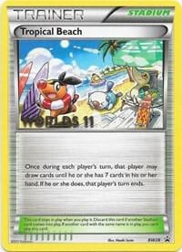Tropical Beach - BW28 (Worlds 11), Black and White Promos BW28