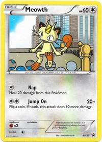 Meowth - BW35, Black and White Promos BW35
