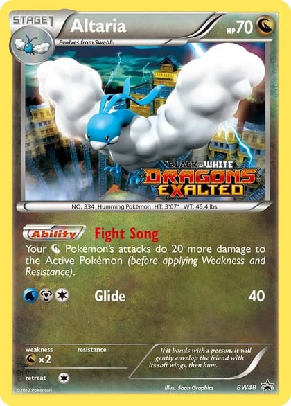 Altaria - BW48 (Prerelease), Black and White Promos BW48