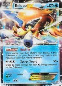Keldeo EX - BW61, Black and White Promos BW61