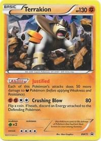 Terrakion - BW71, Black and White Promos BW71
