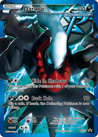 Darkrai (Team Plasma) - BW73, Black and White Promos BW73
