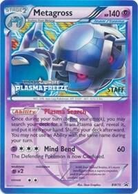 Metagross - BW75 (Team Plasma) (Prerelease) [Staff], Black and White Promos BW75