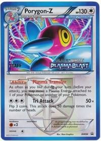 Porygon-Z (Team Plasma) - BW84 (Prerelease) [Staff], Black and White Promos BW84