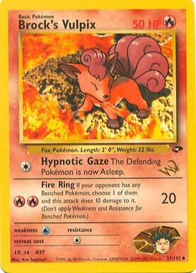 Brock's Vulpix [W Stamped], WoTC Promo 037/132