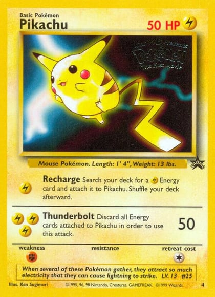 Pikachu (Movie Promo), WoTC Promo 04/53