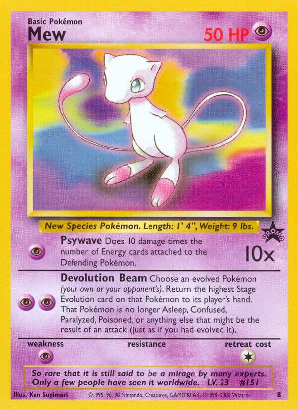 Mew (8), WoTC Promo 08/53