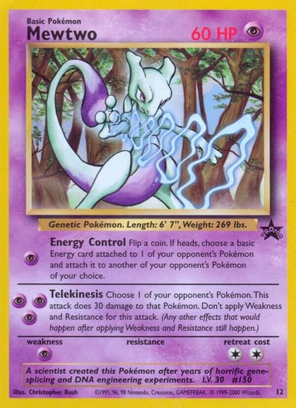 Mewtwo (12), WoTC Promo 12/53