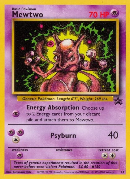Mewtwo (14), WoTC Promo 14/53