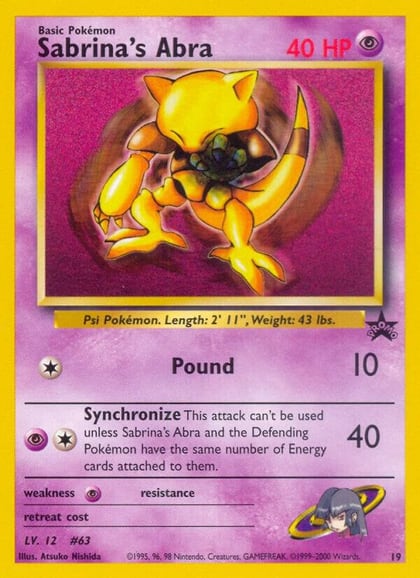 Sabrina's Abra, WoTC Promo 19/53