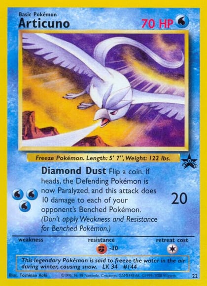 Articuno (22), WoTC Promo 22/53