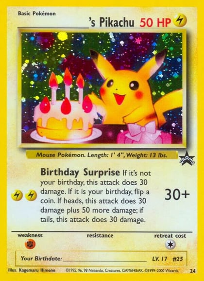 ______'s Pikachu, WoTC Promo 24/53