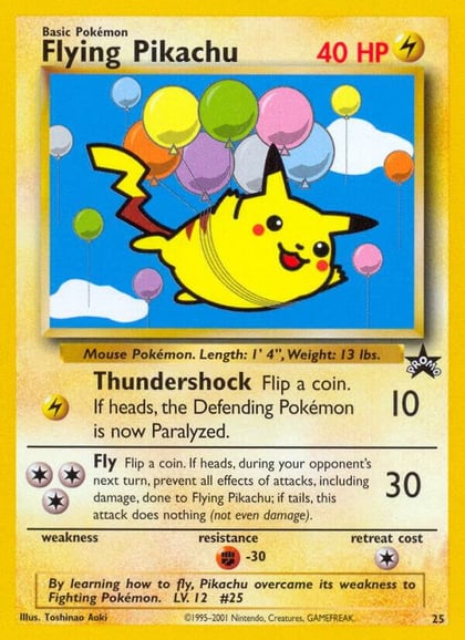 Flying Pikachu, WoTC Promo 25/53