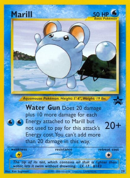 Marill, WoTC Promo 29/53