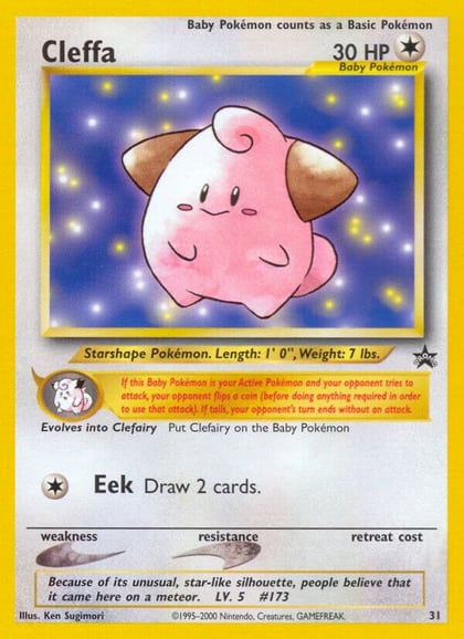 Cleffa, WoTC Promo 31/53