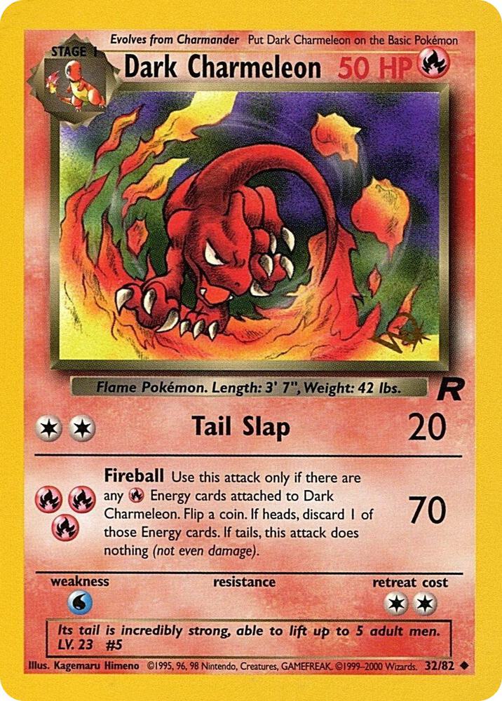 Dark Charmeleon [W Stamped], WoTC Promo 32/82