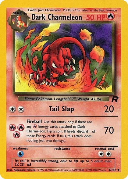 Dark Charmeleon [W Stamped], WoTC Promo 32/82
