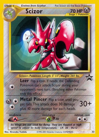 Scizor, WoTC Promo 33/53
