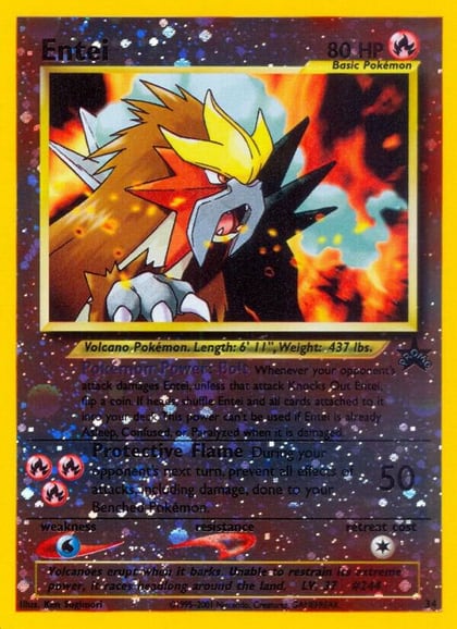 Entei, WoTC Promo 34/53