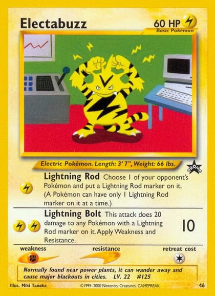 Electabuzz, WoTC Promo 46/53