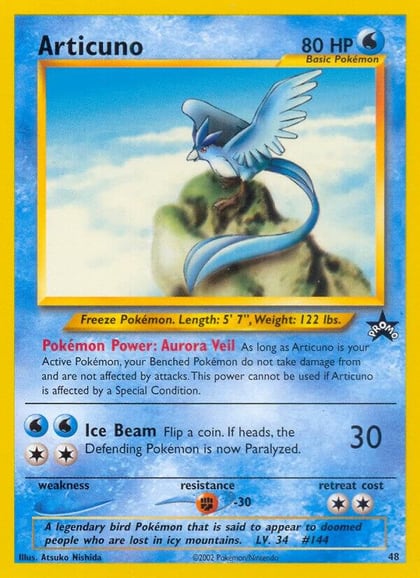 Articuno (48), WoTC Promo 48/53