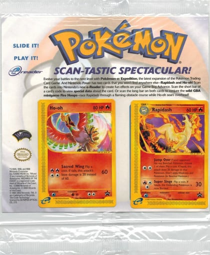 Scan-Tastic Spectacular Promo Pack [Ho-oh & Rapidash], WoTC Promo P477048